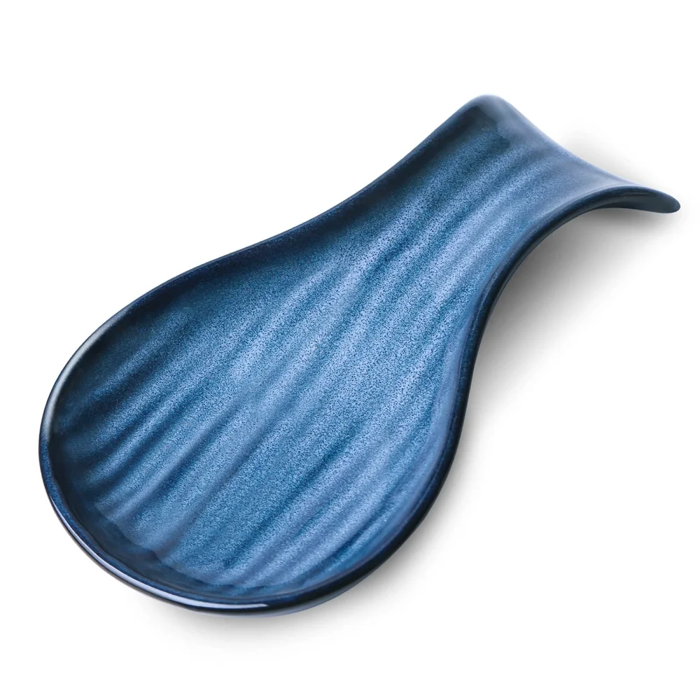 HASENSE Spoon Rest, 7 in, Blue