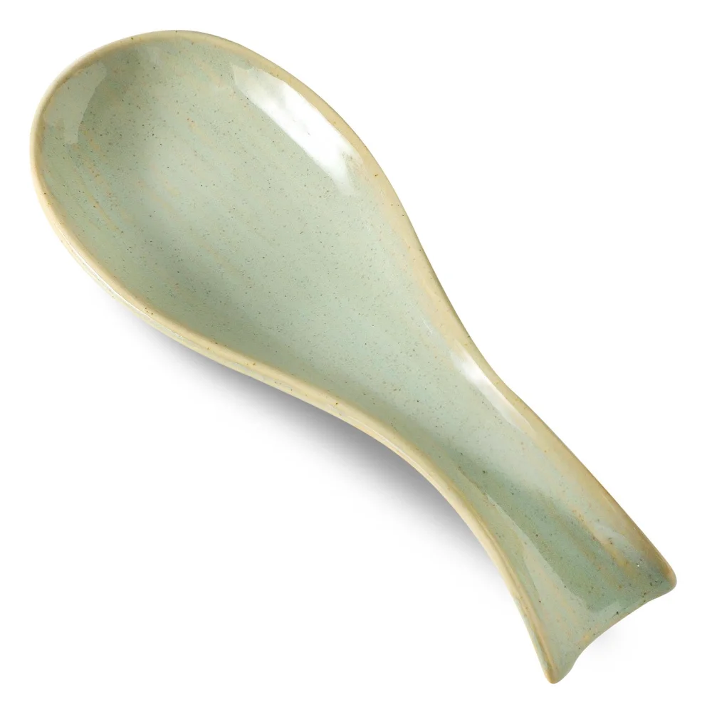 HASENSE Spoon Rest, 8.7 in, Sage