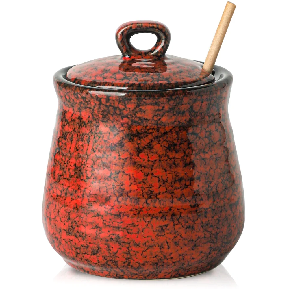 HASENSE Holiday Honey Pot, Red