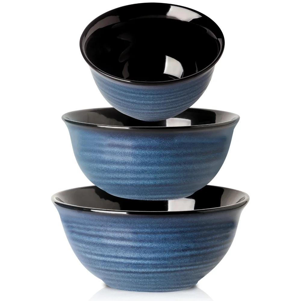HASENSE Mixing Bowls, 1 qt, Blue