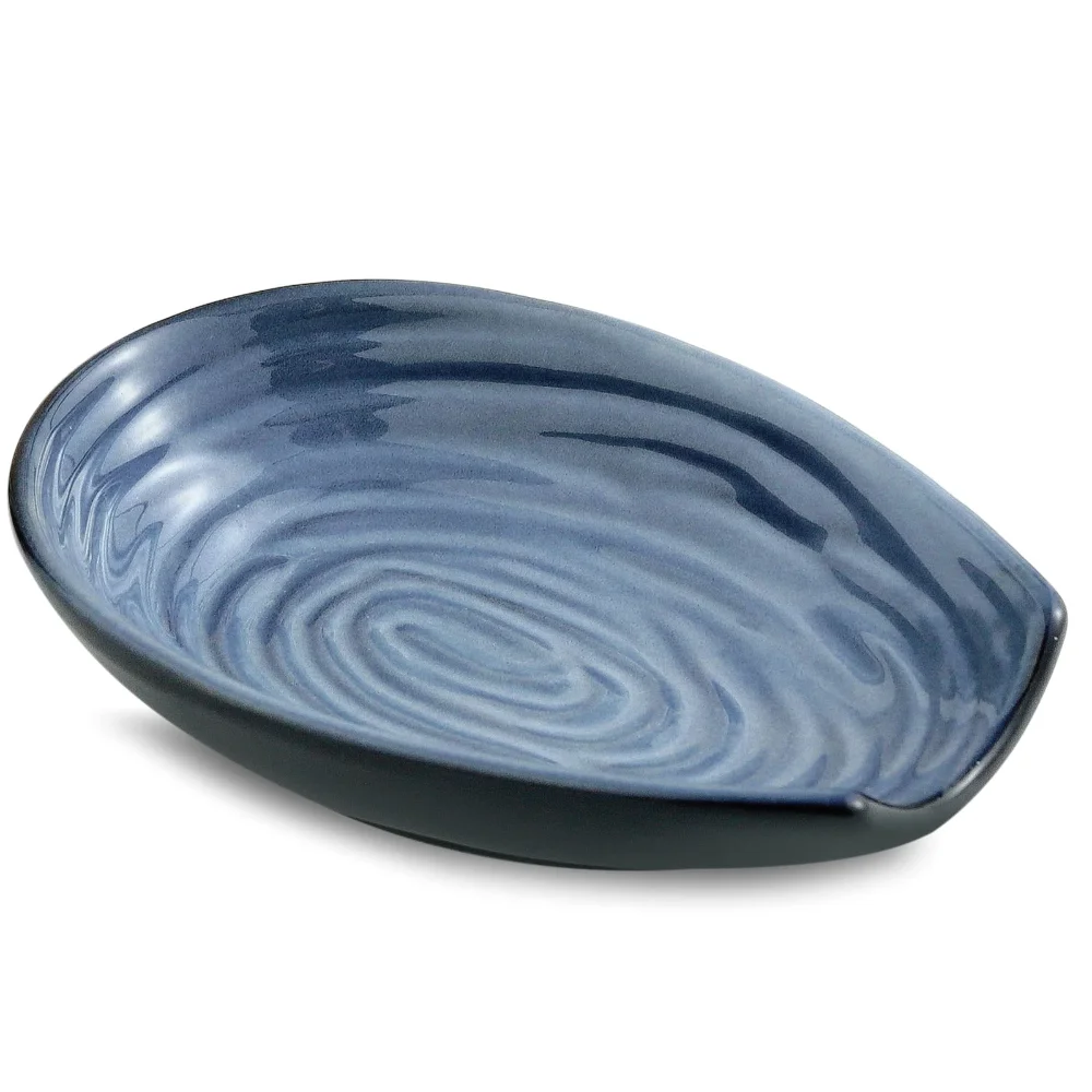 HASENSE Farmhouse Spoon Rest, Grey