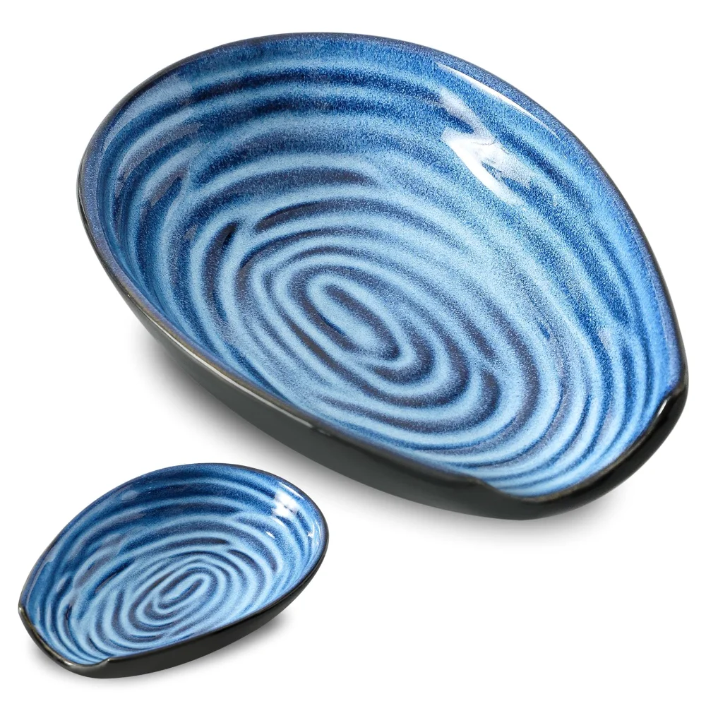 HASENSE Spoon Rest, 5.7 in, Blue