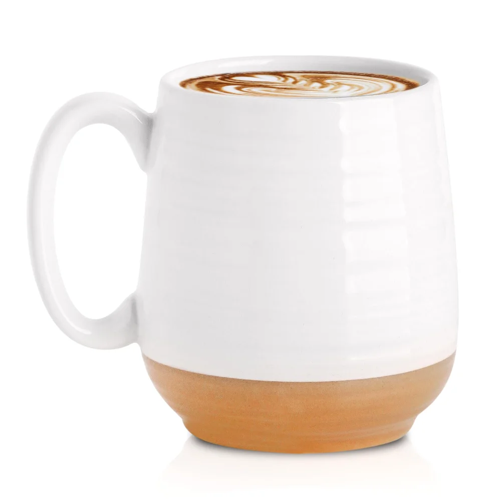 HASENSE Holiday Coffee Mugs, 20 oz, White