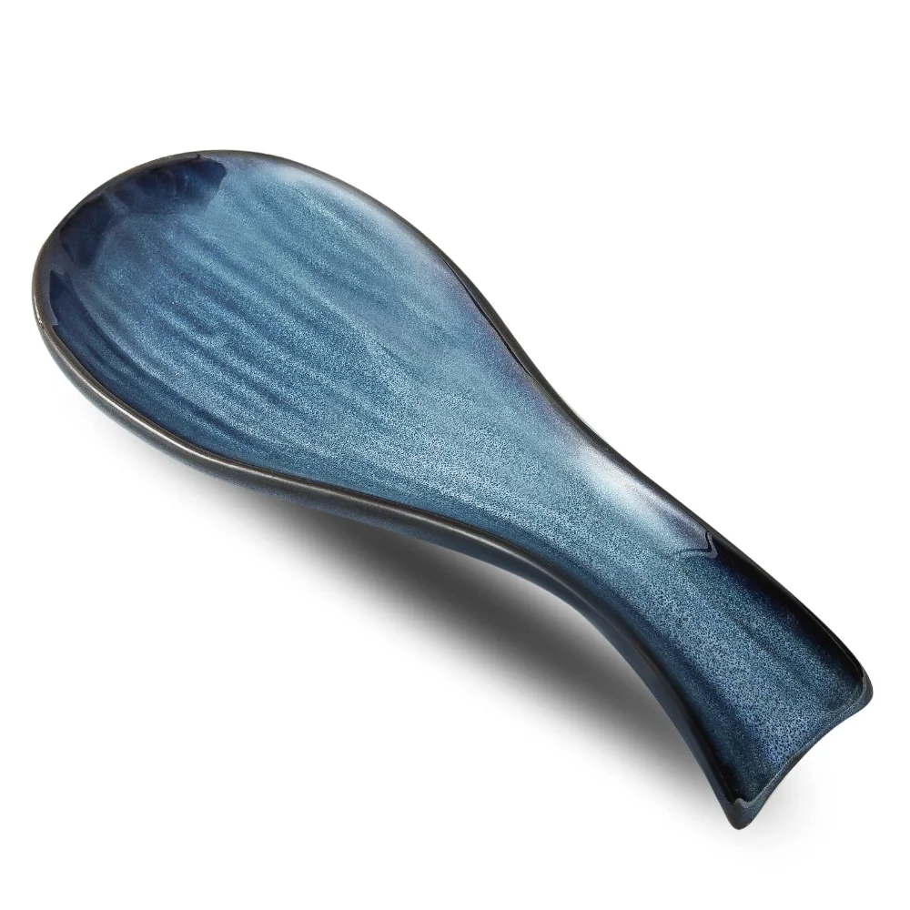HASENSE Spoon Rest, 8.7 in, Navy